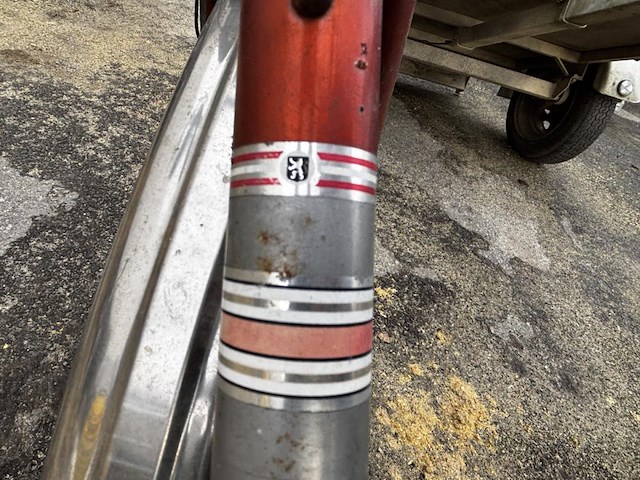 1 vintage fiets panter peugeot - afbeelding 6 van  6