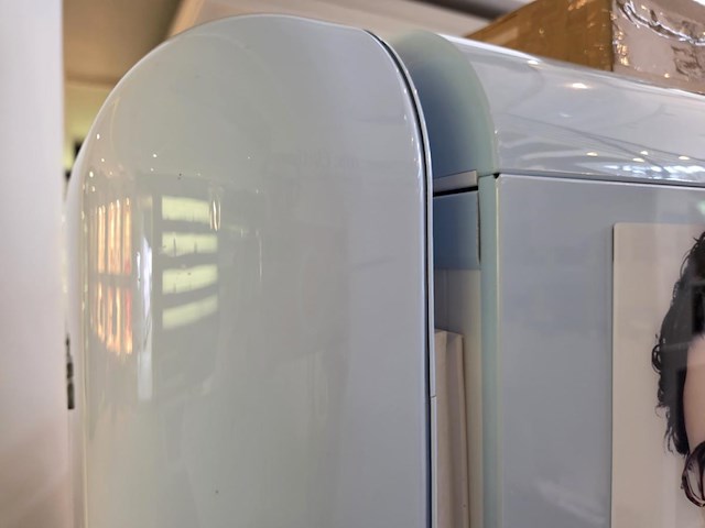 1 vintage koelkast smeg iceblue - afbeelding 7 van  7
