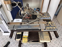 1 vintage mechanische graveermachine gravograph - afbeelding 1 van  7