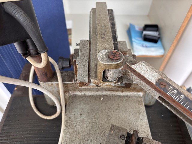 1 vintage mechanische graveermachine gravograph - afbeelding 4 van  7