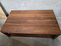 1 volnoten houten salontafel - afbeelding 2 van  4