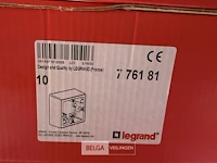 1-voudige opbouwdoos legrand valena next (10 st/doos-3 dozen) - afbeelding 3 van  3