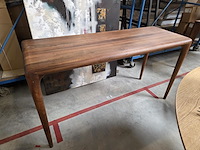 1 walnoothouten wandtafel abina artisan - afbeelding 1 van  6