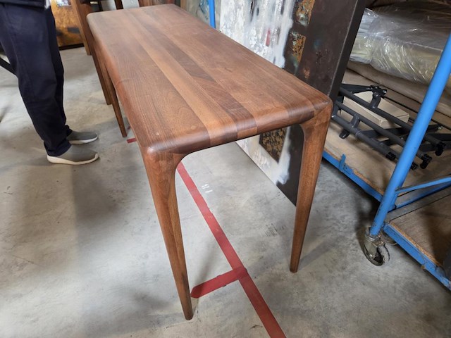 1 walnoothouten wandtafel abina artisan - afbeelding 3 van  6