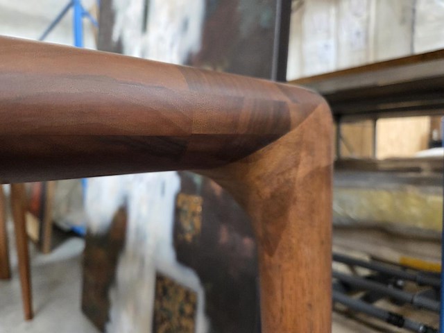 1 walnoothouten wandtafel abina artisan - afbeelding 4 van  6