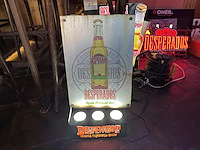 1 wandpaneel en flessen lichtreclame desperados - afbeelding 1 van  1
