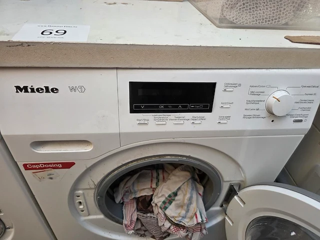 1 wasmachine miele w1 - afbeelding 2 van  2