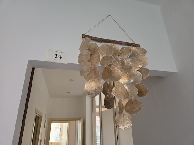 1 windgong met schelpen - afbeelding 1 van  3