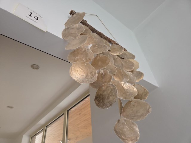 1 windgong met schelpen - afbeelding 2 van  3