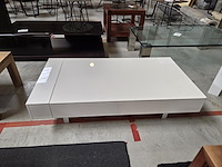 1 witte pvc salontafel - afbeelding 1 van  6