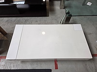 1 witte pvc salontafel - afbeelding 2 van  6