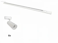 (1 x) 1 x 2 meter pro set railverlichting met 6... - afbeelding 2 van  10