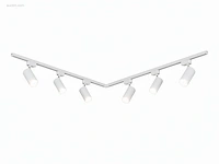 (1 x) 1 x 2 meter pro set railverlichting met 6... - afbeelding 3 van  10