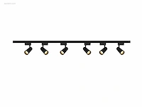 (1 x) 1 x 2 metre track system with 6 pcs track... - afbeelding 3 van  14
