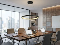 (1 x) 1 x auren design hanglamp zwart 62cm 50w... - afbeelding 4 van  6