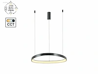 (1 x) 1 x auren design hanglamp zwart 82cm 70w... - afbeelding 2 van  6
