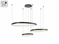 (1 x) 1 x auren design hanglamp zwart... - afbeelding 2 van  6