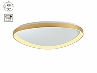 (1 x) 1 x auren design plafondlamp goud 62cm 50w... - afbeelding 2 van  6