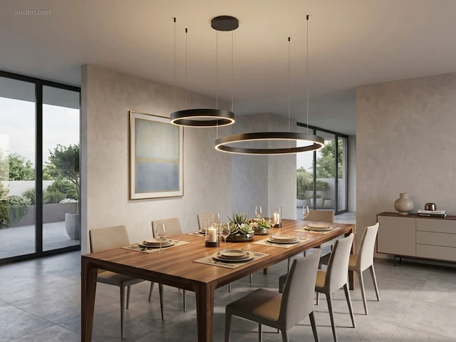 (1 x) 1 x duora design hanglamp zand zwart... - afbeelding 4 van  5