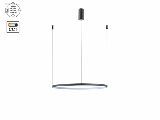 (1 x) 1 x orien design hanglamp sandy black 80cm... - afbeelding 3 van  10