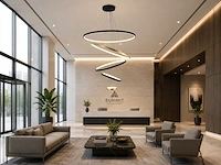 (1 x) 1 x orien design hanglamp zand zwart en...