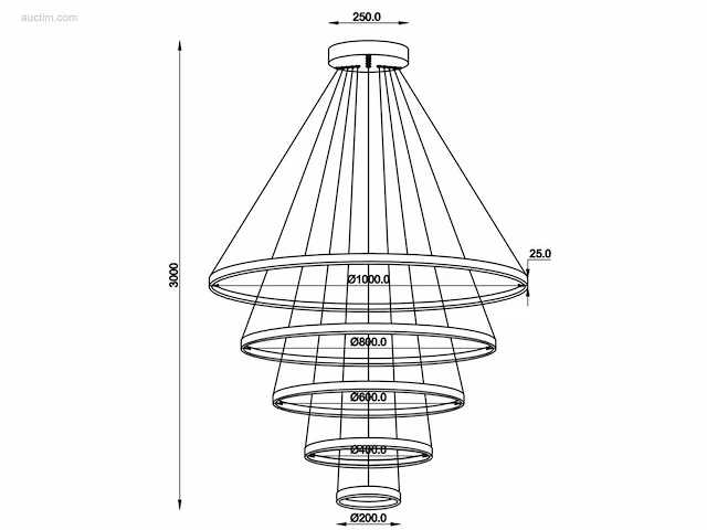 (1 x) 1 x orien design hanglamp zand zwart en... - afbeelding 4 van  5