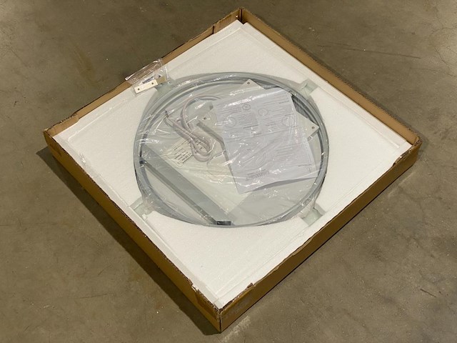 1 x 100cm rond led spiegel - afbeelding 7 van  8