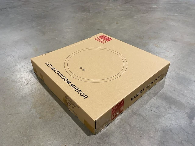 1 x 100cm rond led spiegel - afbeelding 5 van  8