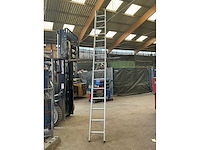 1 x 15 alu ladder - afbeelding 1 van  4