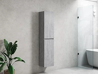 1 x 160cm design kolomkast beton grijs