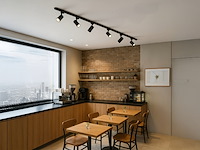 1 x 2 meter pro set railverlichting met 6 st 18w 4000k railspot - afbeelding 5 van  12