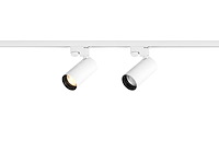 1 x 2 meter railsysteem met 6 st railspot gu10 fitting met ring - afbeelding 4 van  10