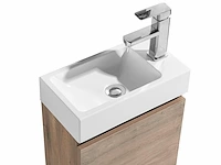 1 x 40cm toiletmeubel grey eik - como 40-02 - afbeelding 4 van  7