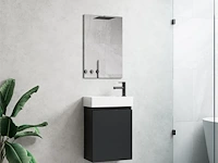 1 x 40cm toiletmeubel zwart eik - como 40-06