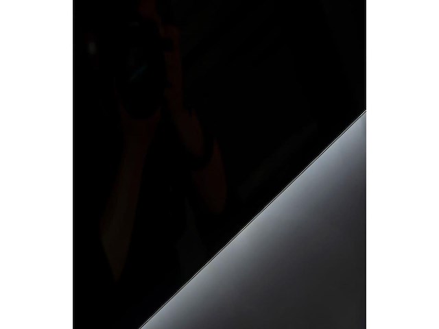 1 x 45cm led spiegel met zwart frame - afbeelding 3 van  9