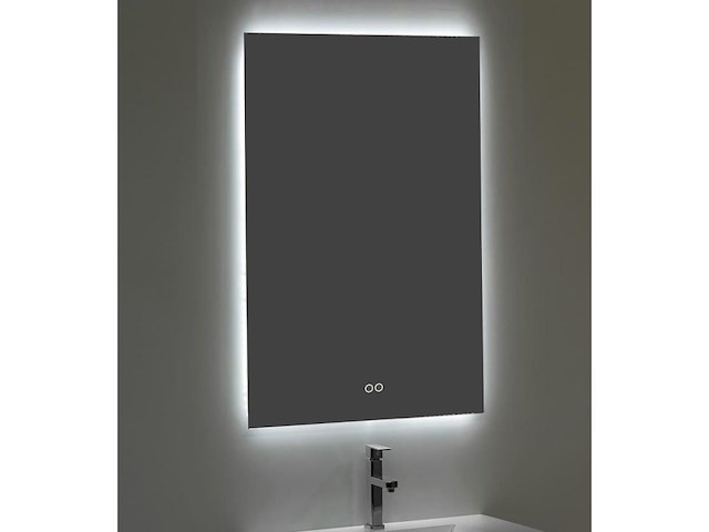 1 x 45cm led spiegel - afbeelding 2 van  9