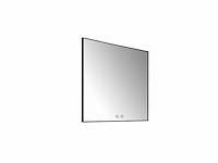 1 x 80cm led spiegel met zwart frame