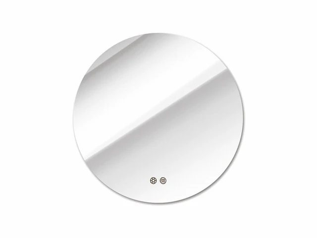 1 x 80cm rond led spiegel - afbeelding 1 van  5