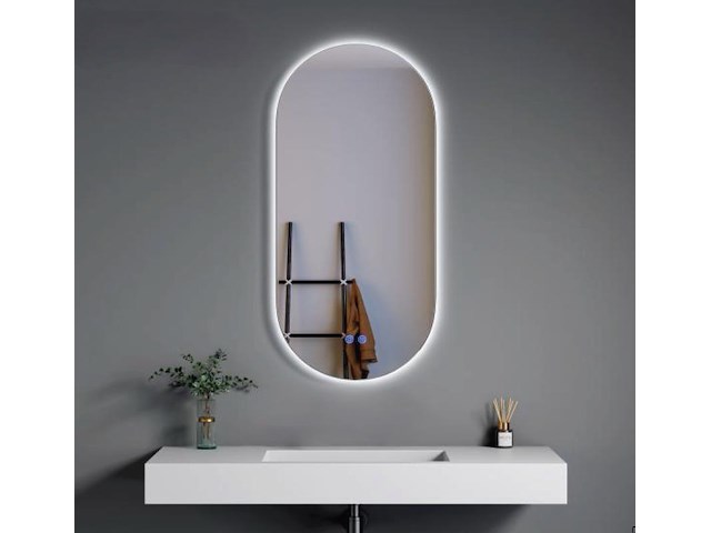 1 x 80cm trend mat wit - vrijhangende wastafel - afbeelding 1 van  1