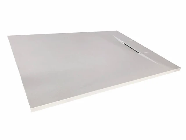 1 x 90x140cm smc douchebak - wit - afbeelding 3 van  7