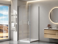 1 x 90x200 douchedeur nano clean - afbeelding 1 van  2