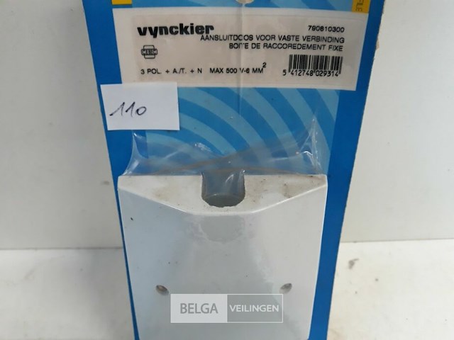 1 x aansluitdoos vynckier 3p - afbeelding 3 van  3