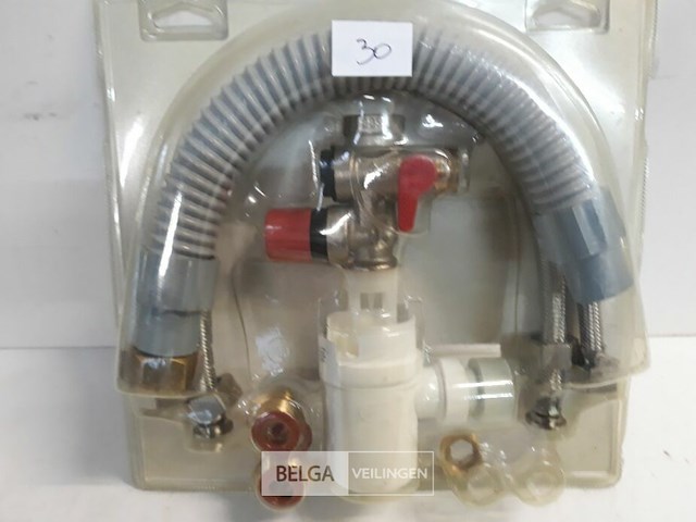 1 x aansluitset boiler + overdrukventiel - afbeelding 1 van  3
