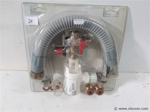 1 x aansluitset voor boiler - afbeelding 1 van  2