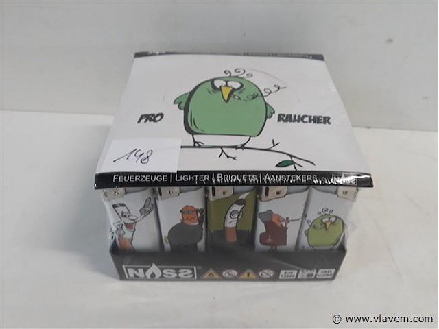 1 x aanstekers 50 stuks - afbeelding 1 van  2