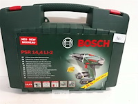 1 x accu-boor-schroevendraaier 14,4 v psr14.4 li 2 accu's 1,5ah lader 1 uur