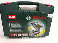 1 x accu-boor-schroevendraaier 14,4 v psr14.4 li 2 accu's 1,5ah lader 1 uur - afbeelding 2 van  3