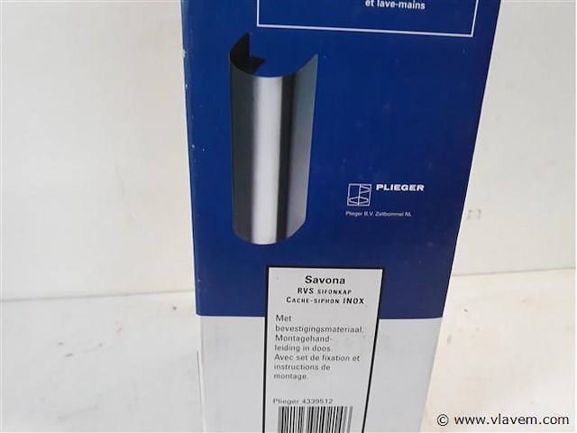1 x afdekkap voor sifon chrome - afbeelding 2 van  2