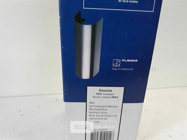 1 x afdekkap voor sifon chrome - afbeelding 3 van  3