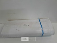 1 x afdekzeil met ogen 100% waterdicht uit tentzeil wit 3,5x7m - afbeelding 2 van  3